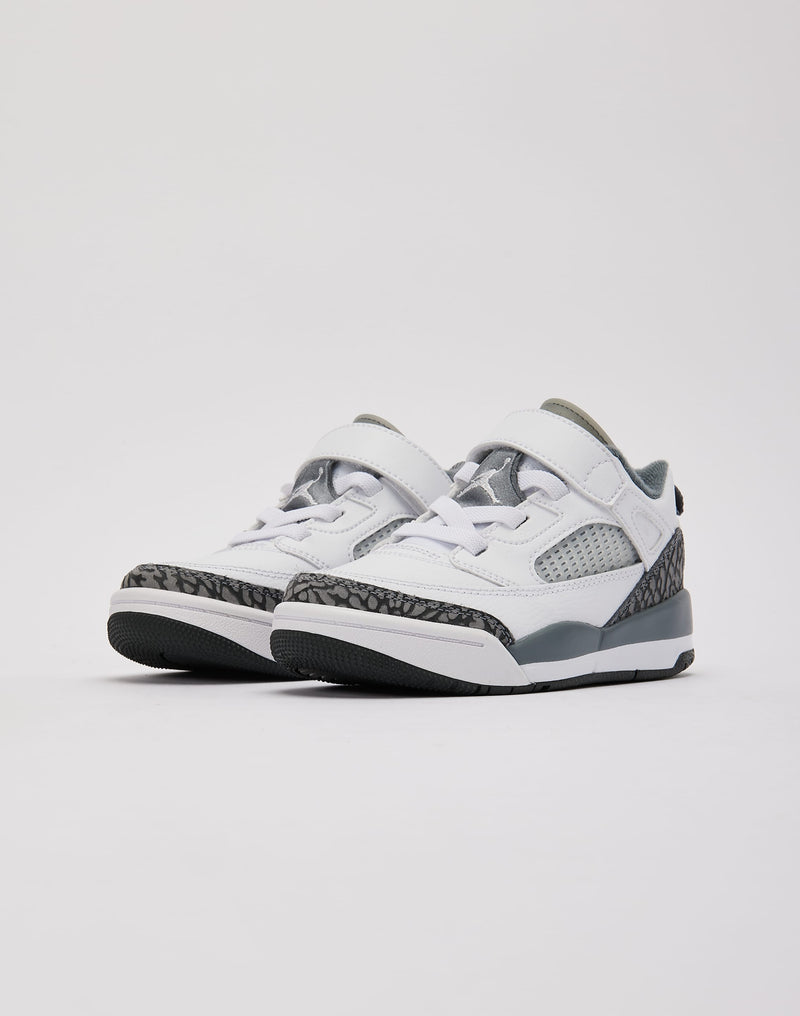 Kids Jordan Spizike Low PS White Gray Black FQ3951-102 Sneaker Shoe Trainer
