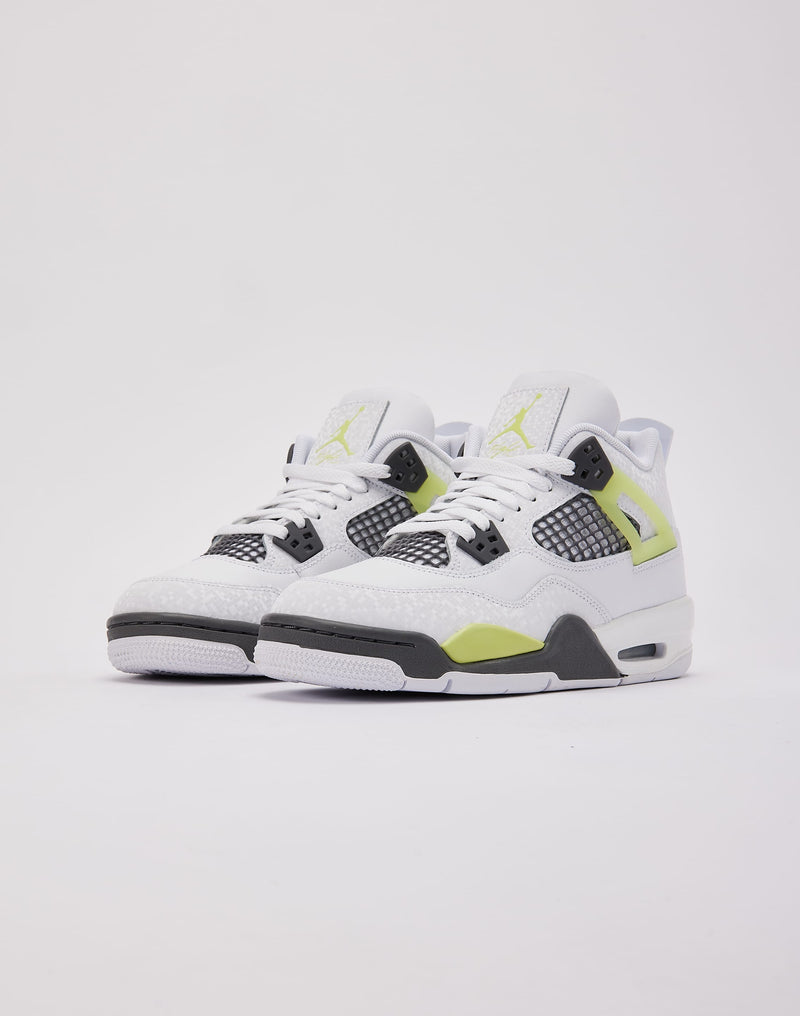 Jordan Air Jordan 4 Retro 'Light Lemon Twist' Grade-School