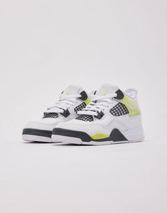 Jordan Air Jordan 4 Retro 'Light Lemon Twist' Pre-School