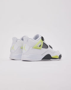 Jordan Air Jordan 4 Retro 'Light Lemon Twist' Pre-School