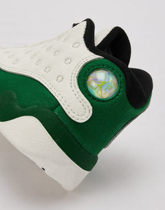 Kids Jordan Air Jordan 13 Retro TD 'Pine Green' Cream White Sneaker Shoe Trainer