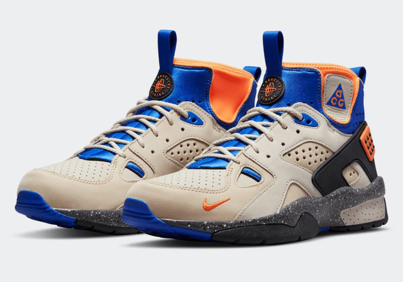 MOWABB RATTAN BIRCH Grey Black Orange Blue DC9554-200 Sneaker Shoe Trainer
