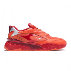 Kids Puma GS Taco Tuesday RS-Fast Orange Red Silver Sneaker Shoe Trainer