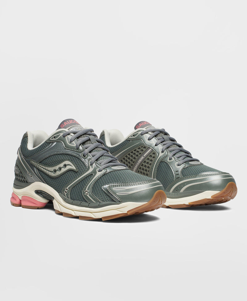 Saucony ProGrid Triumph 4 Agave Peach Silver Green White S70805-4 Sneaker Shoe
