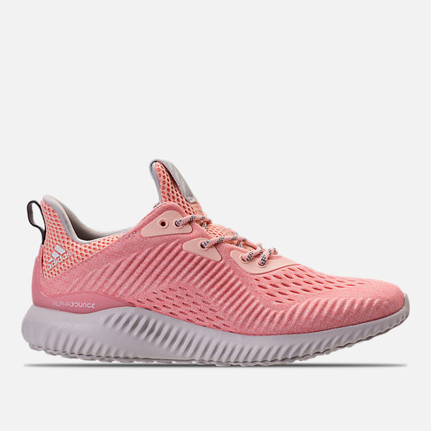 WMNS Adidas Alphabounce EM Trace Pink White BW1195 Shoe Sneaker Trainer