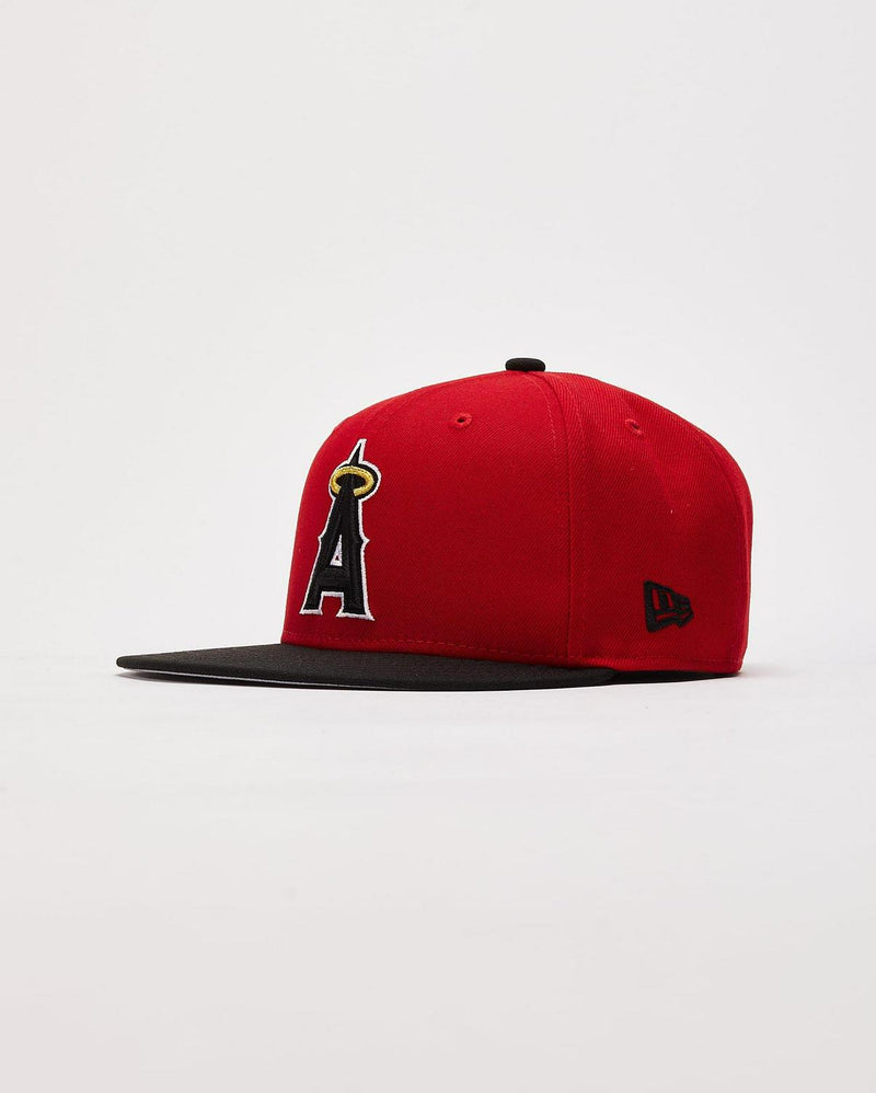 New Era Anaheim Angels 2002 World Series 9Fifty 950 Snapback Hat Red Black White Gold