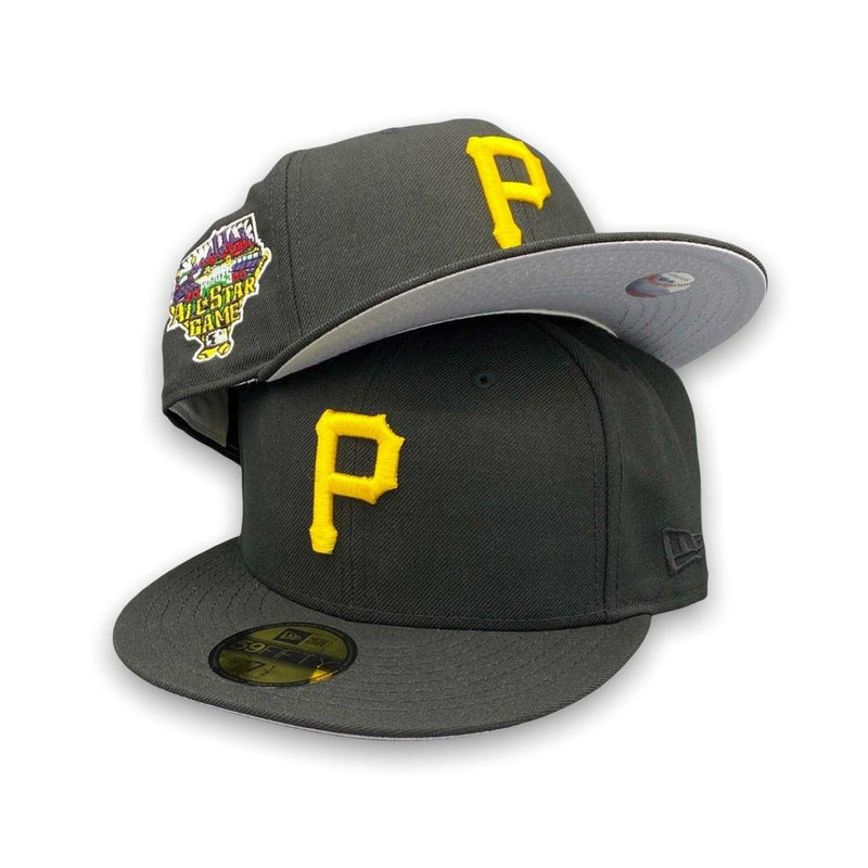 New Era Pittsburgh Pirates 2006 ASG 5950 59FIFTY Black Yellow Gold Fitted Hat