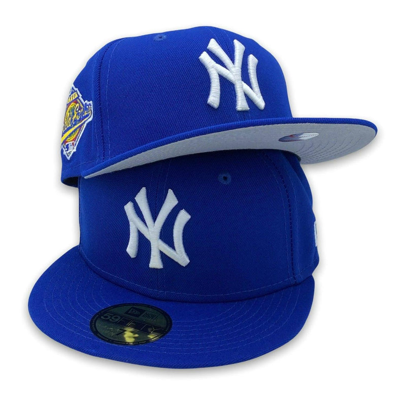 New Era Spring In NYC Yankees 1996 WS 5950 59FIFTY Royal Blue Patch Fitted Hat