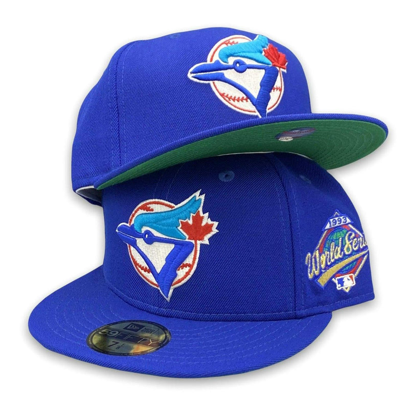 New Era Toronto Blue Jays '93 WS 5950 59FIFTY Royal Blue Green Patch Fitted
